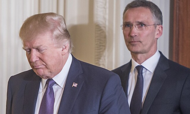 Stoltenberg hylles etter Trump-møte: - Hvorfor kan ikke han være presidenten vår?